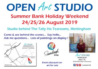 Open Art Studios for Sunday L Artist